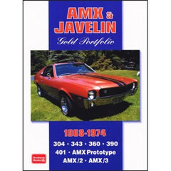 AMX & Javelin Gold Portfolio 1968-1974 - Road Test Books