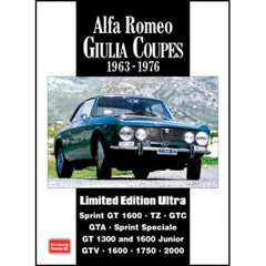 Alfa Romeo Giulia Coupes Limited Edition Ultra 1963-1976 - Road Test Books