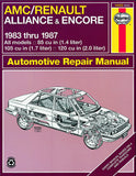 AMC Alliance and Encore (83 - 87) (USA) (Workshop Manual)