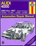 Audi 4000 (80 - 87) (USA) (Workshop Manual)