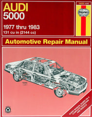 Audi 5000 (77 - 83) (USA) (Workshop Manual)