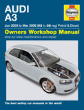 Audi A3 (Jun 03 - Mar 08) 03 to 08 (Workshop Manual)